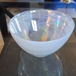 ARTISTIC ACCENTS GLASS BOWL